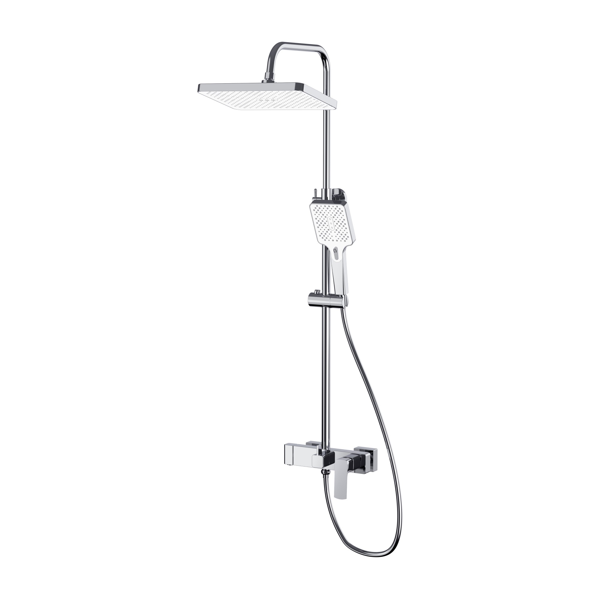 Душевая стойка Haiba HB24512 хром