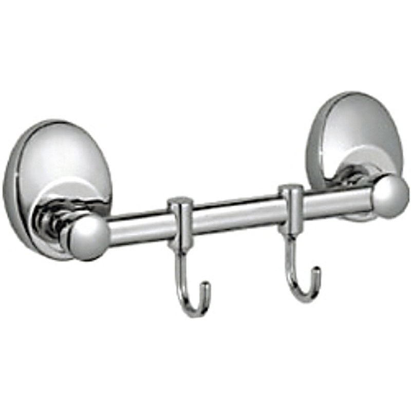 Планка с крючками для полотенец Haiba HB1615-2, хром