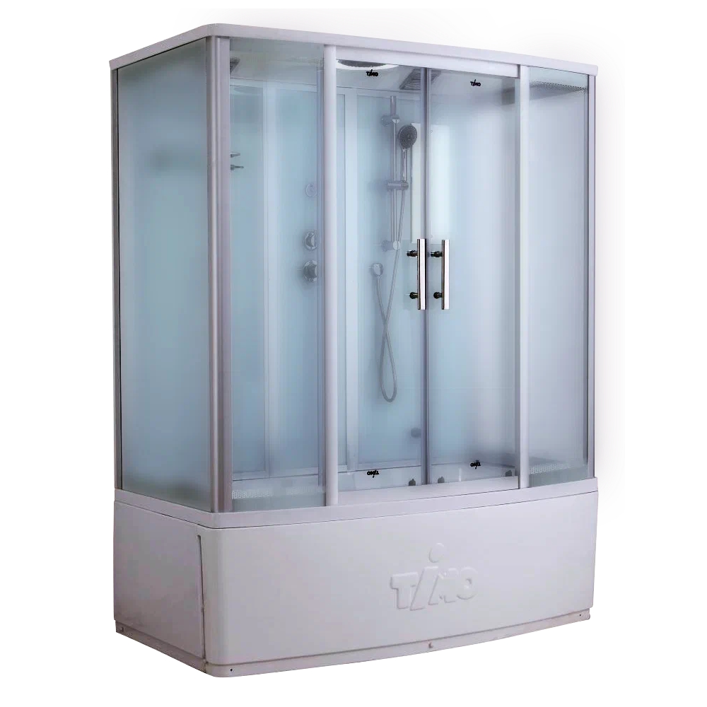 Душевая кабина (душевой бокс) Timo Standart Silver Fabric T-6670SF, 170x88x220