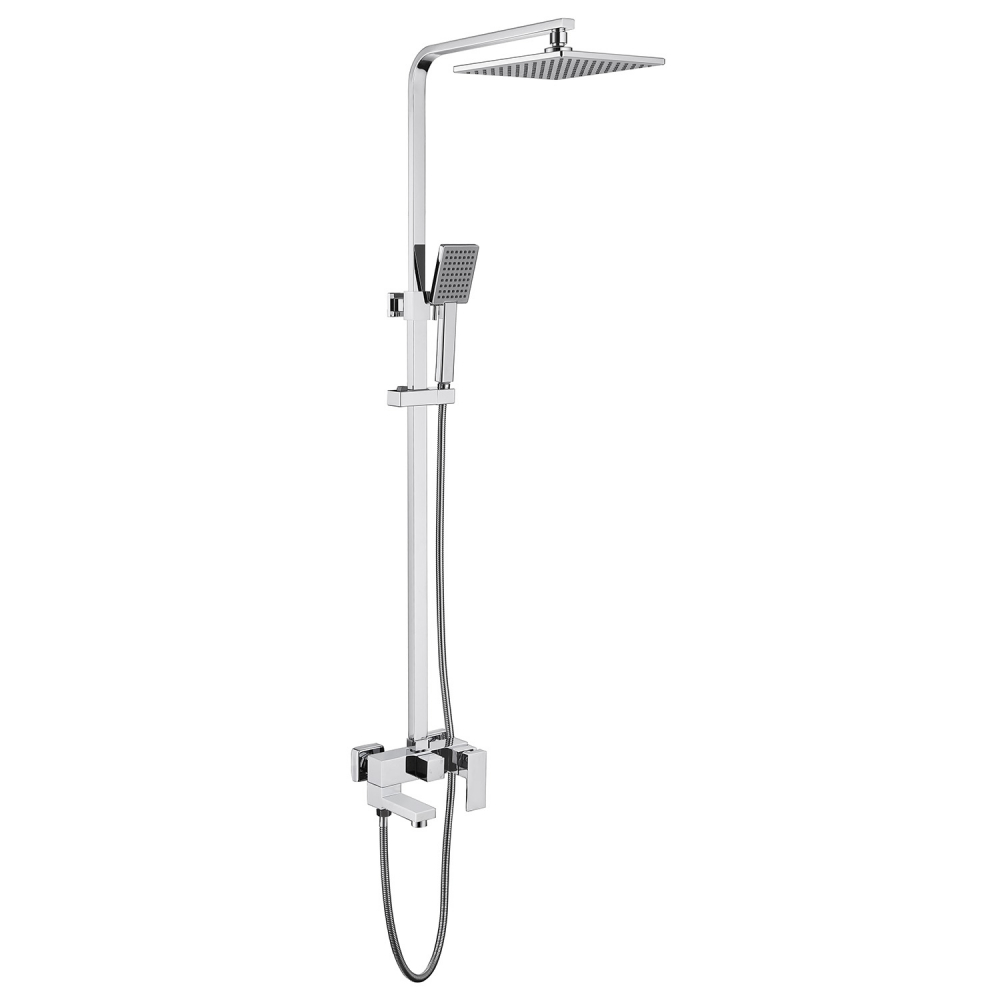 Душевая стойка ABBER Daheim AF8216L с изливом, хром