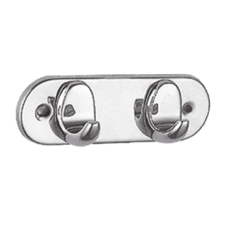 Планка с крючками для полотенец Haiba HB1505-2, хром
